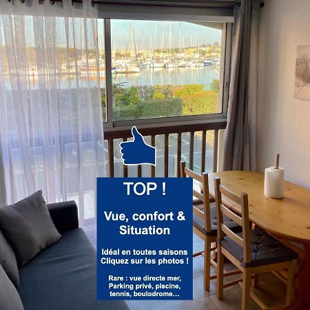 Studio Face A La Mer 4 Couchages - Gratuits Piscine Tennis Et Un Parking Prive Rare Et Tres Utile - Vue Magnifique Sur La Mer - Agreable En Toutes Saisons Ile Des Pecheurs - La Brigantine - Emplacement Et Vue Rares Au Cap D'Agde Dış mekan fotoğraf