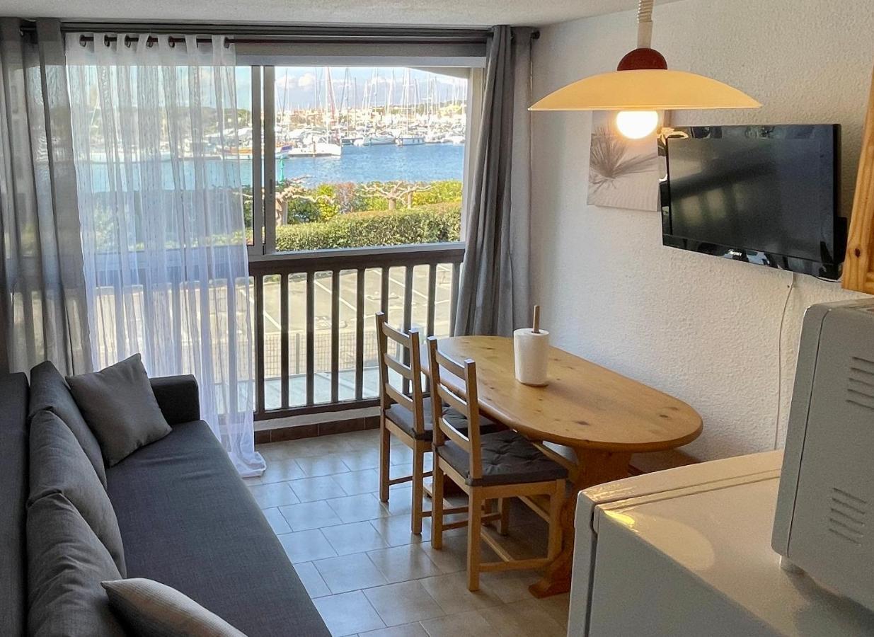 Studio Face A La Mer 4 Couchages - Gratuits Piscine Tennis Et Un Parking Prive Rare Et Tres Utile - Vue Magnifique Sur La Mer - Agreable En Toutes Saisons Ile Des Pecheurs - La Brigantine - Emplacement Et Vue Rares Au Cap D'Agde Dış mekan fotoğraf